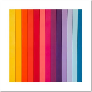 rectangle colors Posters and Art